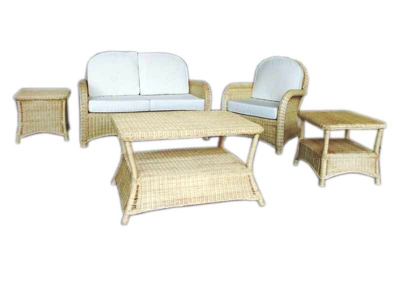 Alice rattan living set