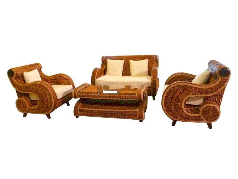 Beirut rattan living set