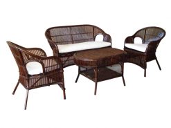 Becky rattan living set
