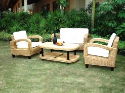 Suez rattan living set