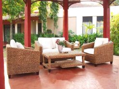Luzon rattan living set
