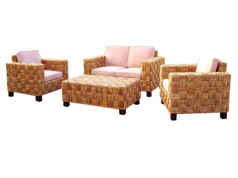 Agas rattan living set