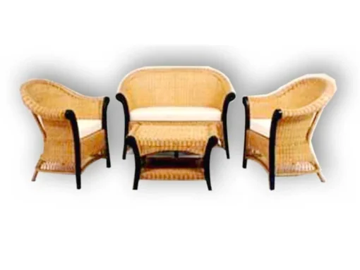 Ernest rattan living set