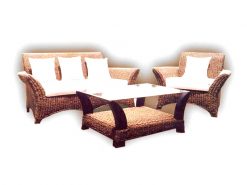 Zeus rattan living set
