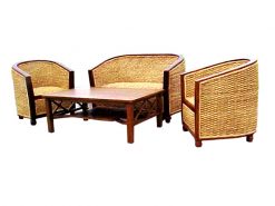 Lorong rattan living set