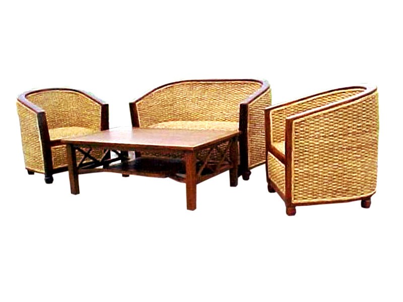 Lorong rattan living set