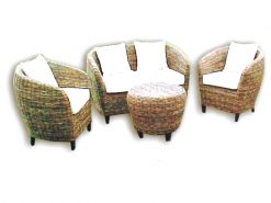 Pozzetto rattan living set