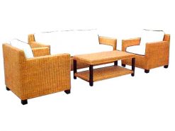 Nana rattan living set