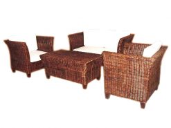 Bahary Croco rattan living set