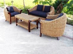 Magdalena rattan living set Seagrass