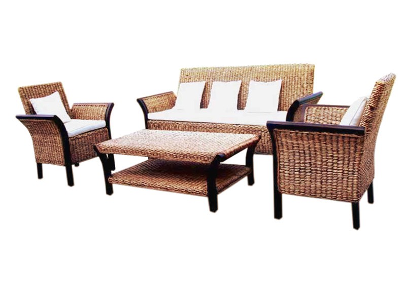 Holland rattan living set