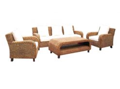 Mexico rattan living set
