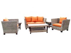 New Bahary rattan living set