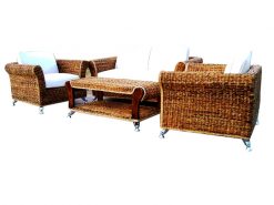 Andriani rattan living set Abaca