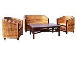 Lorong rattan living set