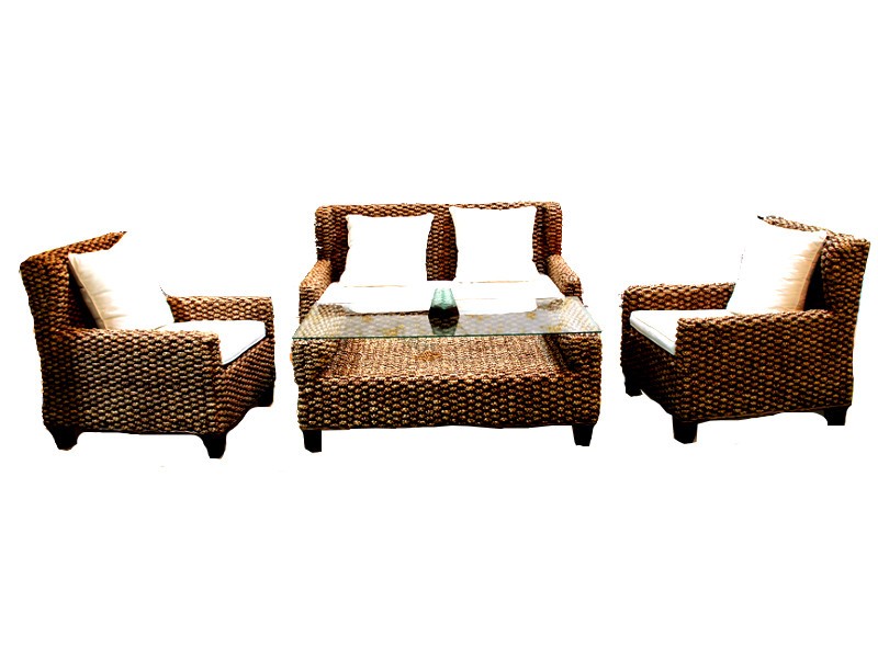 Rambusa rattan living set
