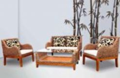 Amago rattan living set