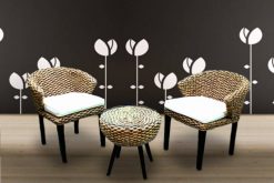 Nica rattan living set