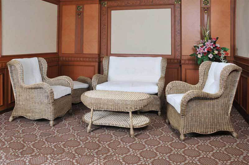 Nuno rattan living set
