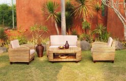 Pasific rattan living set