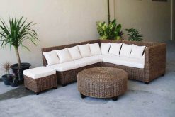 Laluba Corner rattan living set