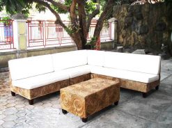 Chiquita Corner rattan living set