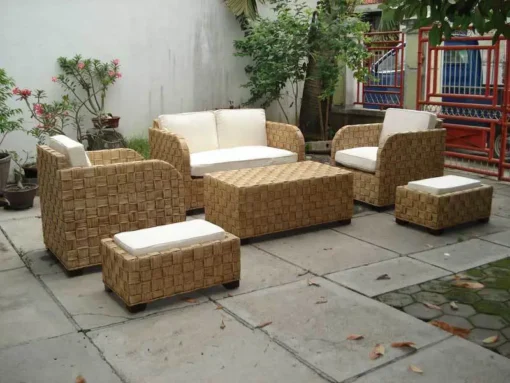 Marina rattan living set