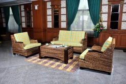 Mahatma rattan living set