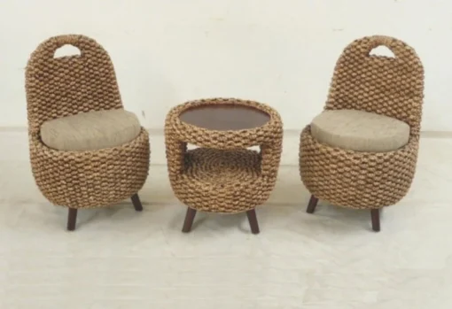 Eclipse rattan living set