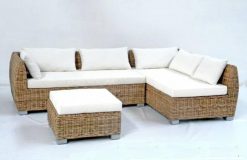 Lova Kubu Corner rattan living set