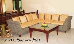 Sahara rattan living set