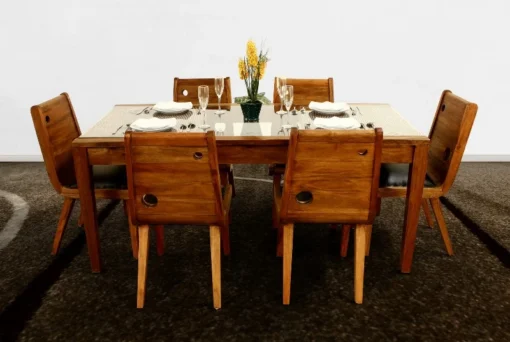 Onada rattan dining set