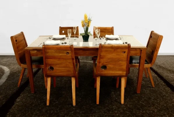 Onada rattan dining set