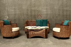 Balqis rattan living set