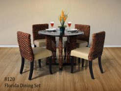 Florida rattan dining set