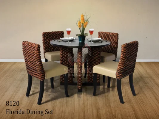 Florida rattan dining set