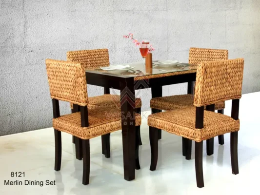 Merlin rattan dining set