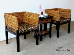 Alba rattan living set