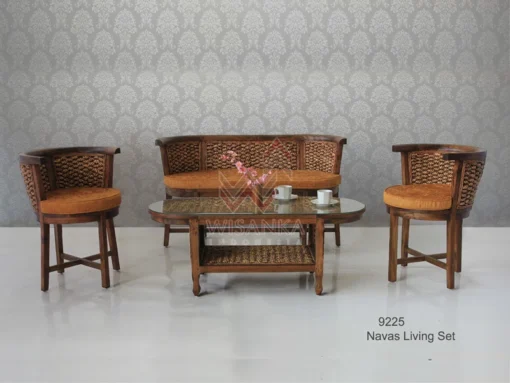Nafas rattan living set