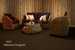 Bahamas rattan living set