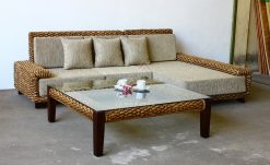 Laura rattan living set