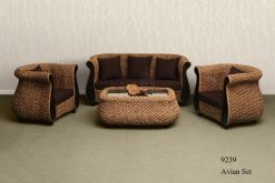 Avian rattan living set