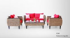 Falcon rattan living set