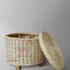 12995186 Celtic Side Table Rattan Pitrit 100x100