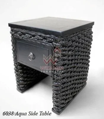 Aqua Side Table