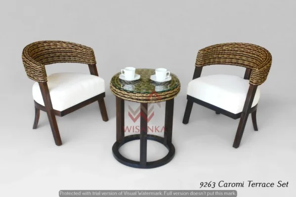 Caromi Terrace Rattan Wohnset