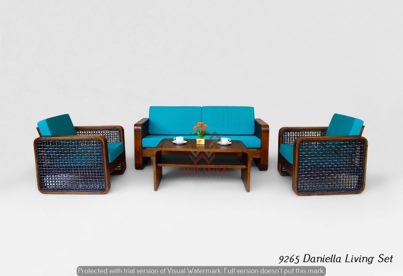 Daniella rattan living set