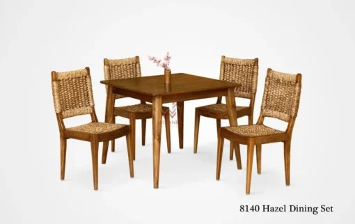 Hazel rattan dining set