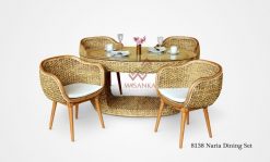 Naria rattan dining set