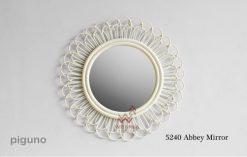 Abbey Rattan Mirror